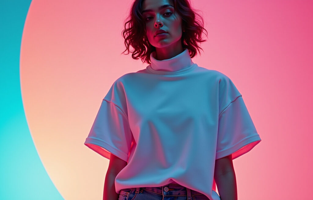 Les petits détails qui rendent le t-shirt oversize à col montant et imprimé Pokémon unique