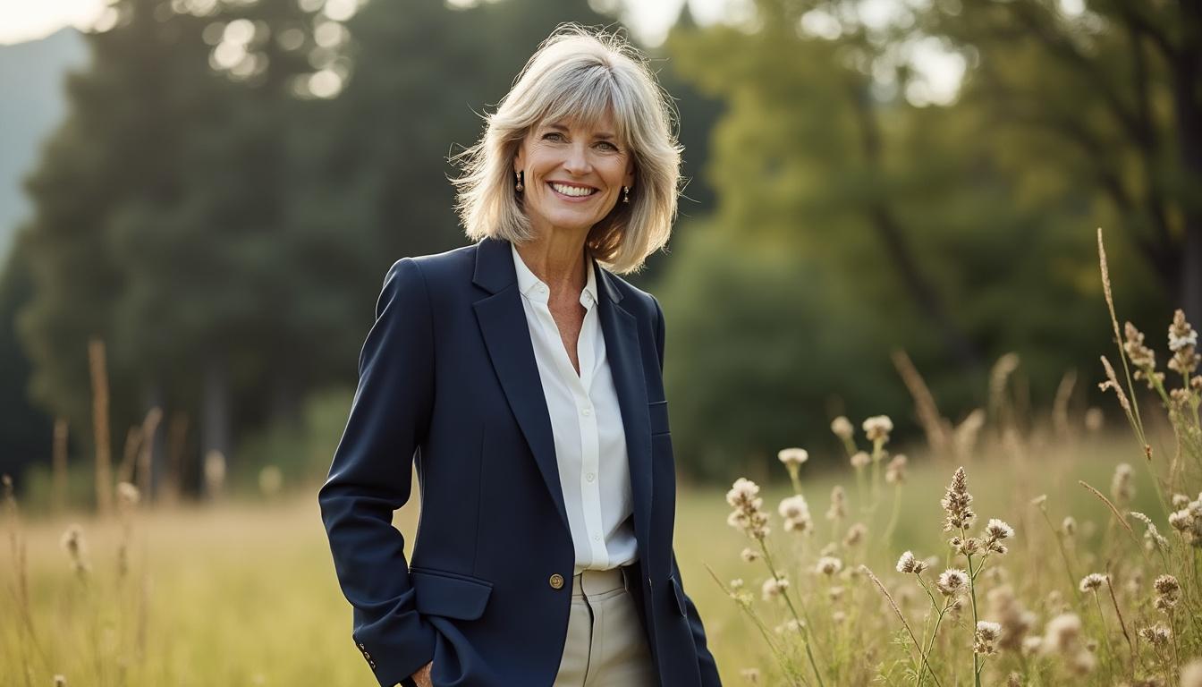 découvrez notre coiffure mi-long dégradé effilé avec frange, spécialement conçue pour les femmes de 60 ans. ce style élégant et moderne s'adapte à toutes les occasions, que ce soit pour une sortie décontractée ou une soirée raffinée. apportez une touche de fraîcheur à votre look tout en mettant en valeur votre personnalité.