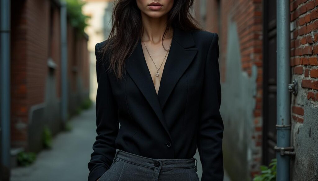 Révélez votre personnalité avec une idée de tenue chic et détail choc original