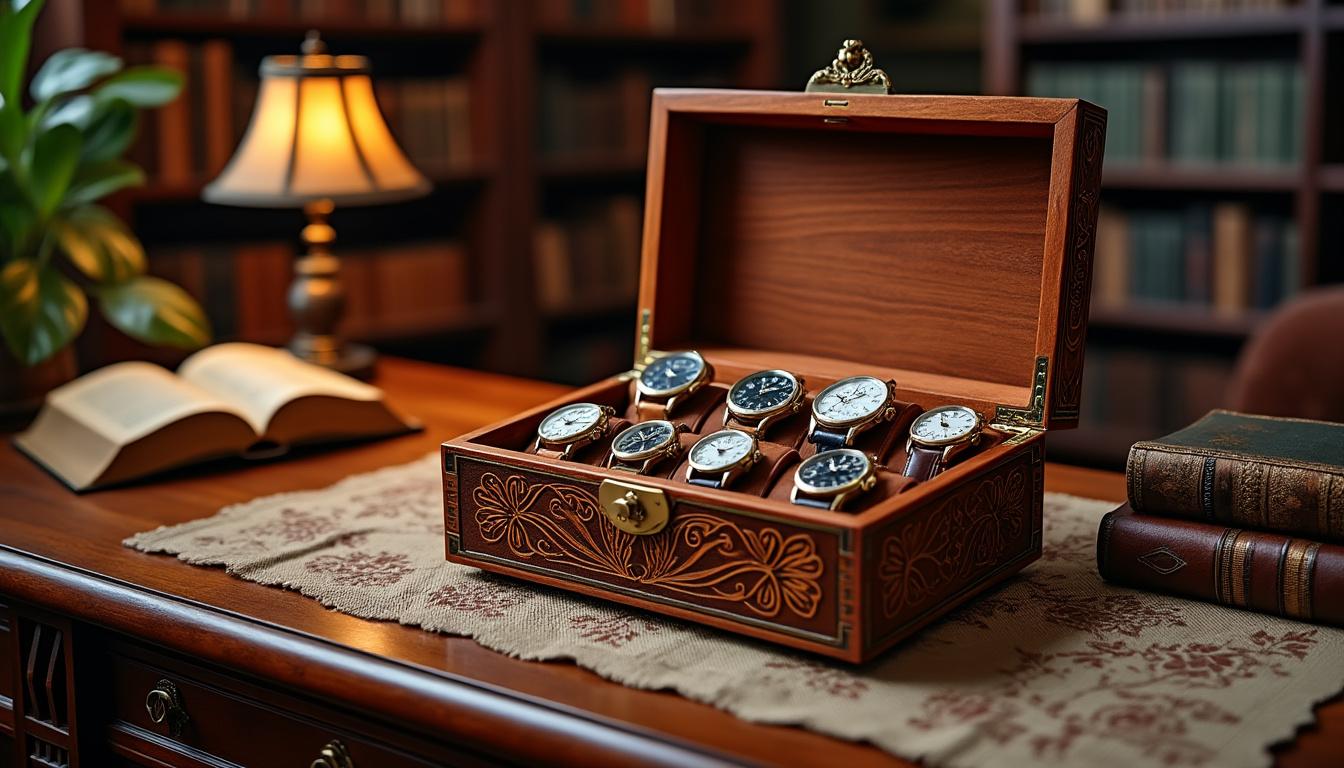 trouvez le coffret cadeau montre en bois qui fera plaisir à coup sûr : design écoresponsable, options de personnalisation et livraison rapide 24/48h.