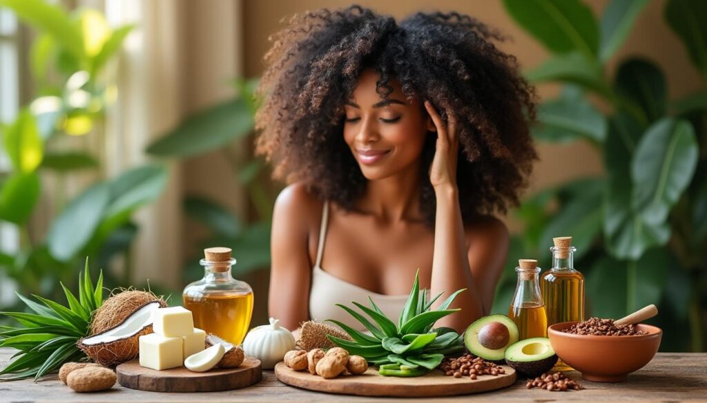 Soin cheveux frisés naturels : découvrez les meilleurs ingrédients pour une routine parfaite