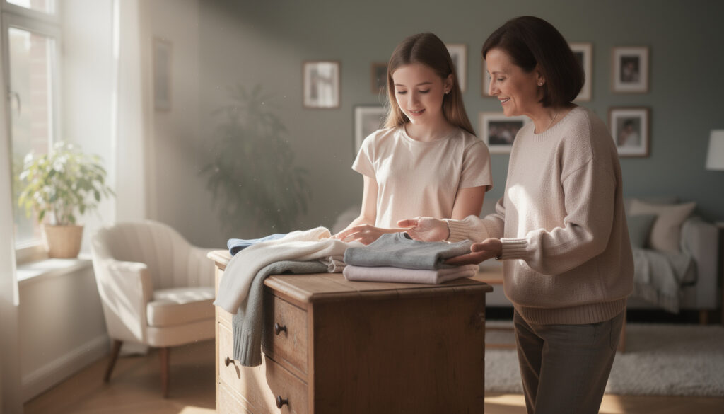 Dédramatiser le premier achat de soutien-gorge pour adolescente : un guide familial