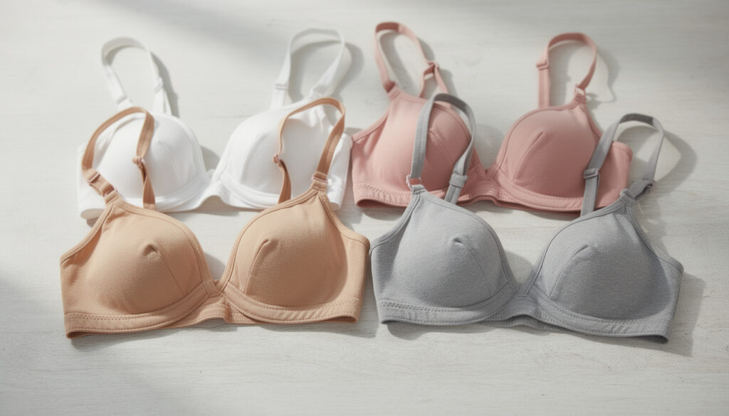 Les avantages des brassières en coton pour petit gabarit au quotidien