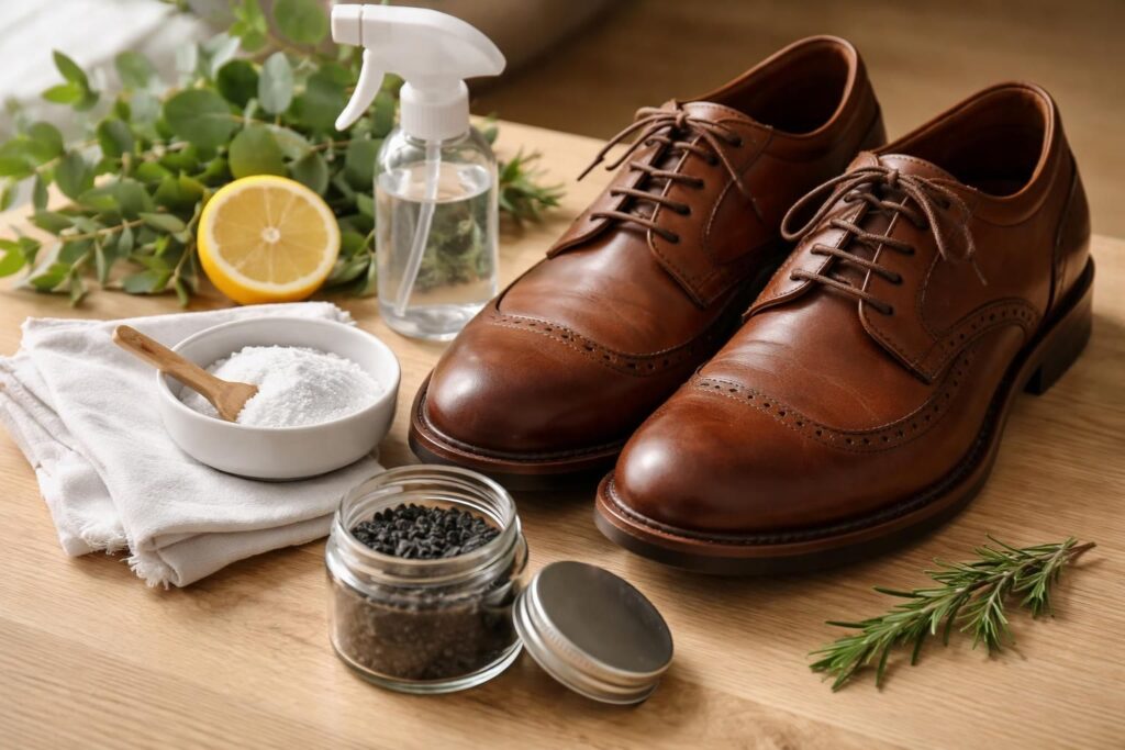 Comment enlever une odeur de moisi sur des chaussures en cuir