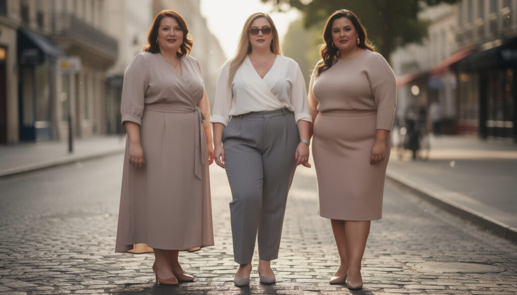 Ensembles grande taille pour femmes voluptueuses qui subliment vos courbes