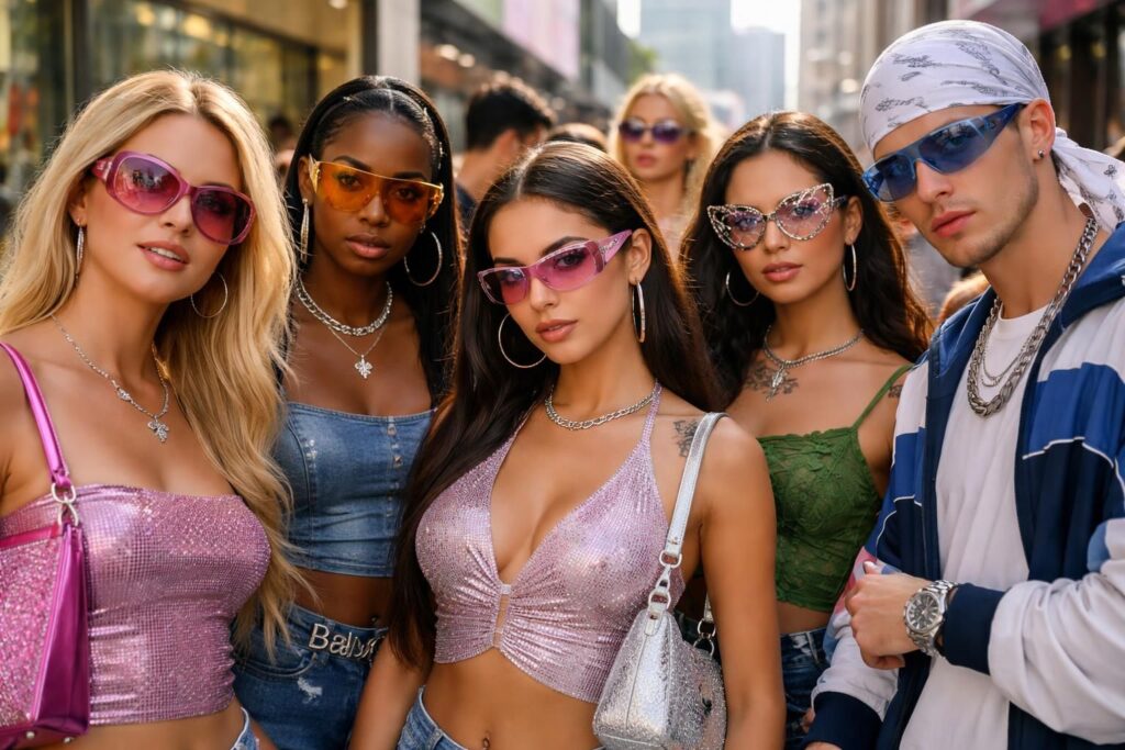 L&rsquo;impact du 00&rsquo;s style sur les lunettes de soleil et les accessoires