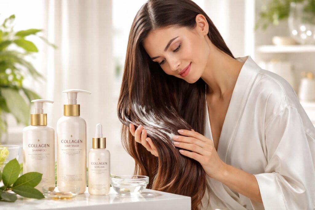 Soin au collagène pour les cheveux : comment booster force et brillance