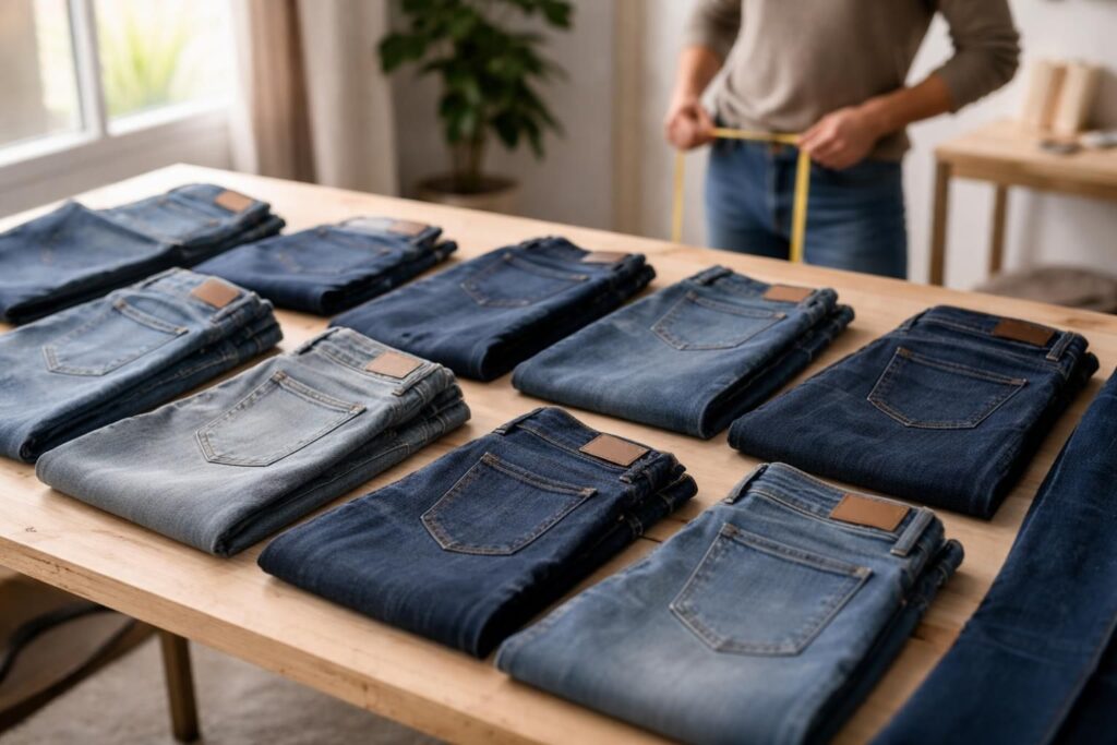Tailles de jeans : comment s’y retrouver