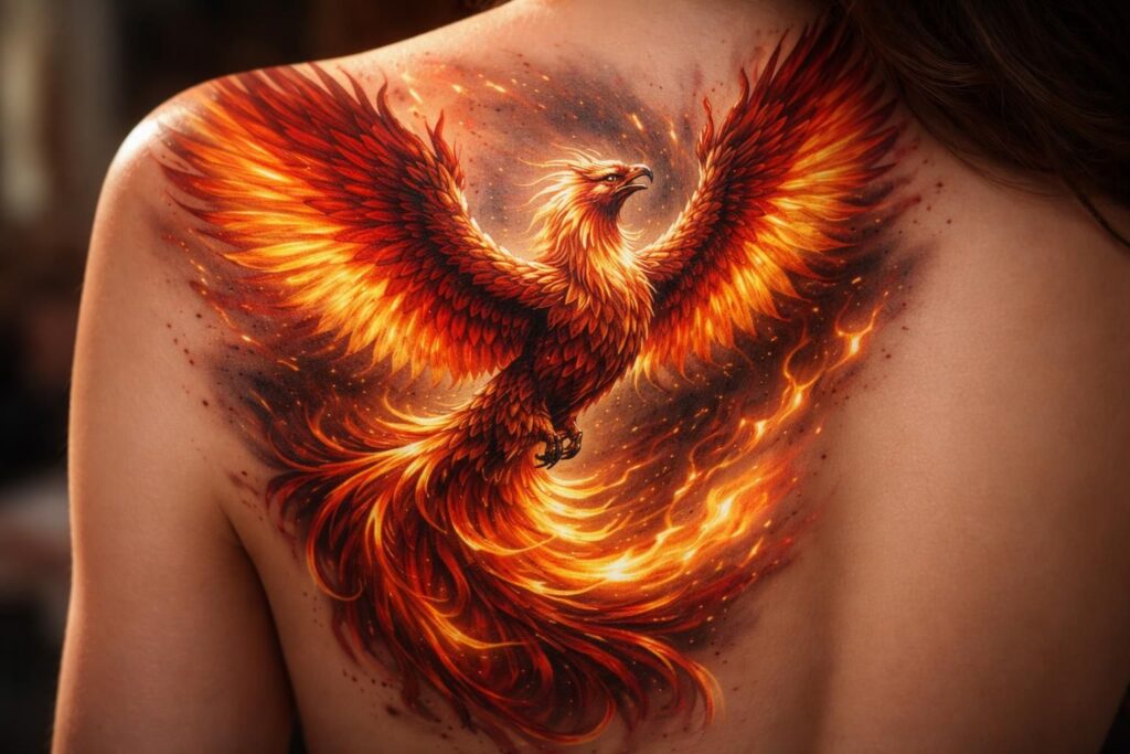 Au-delà de l&rsquo;esthétique : la signification du phoenix en tatouage