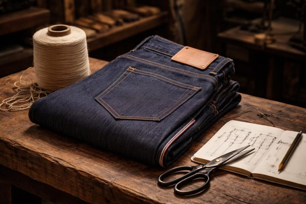 Pourquoi le jean Selvedge japonais pour homme est le choix préféré des connaisseurs
