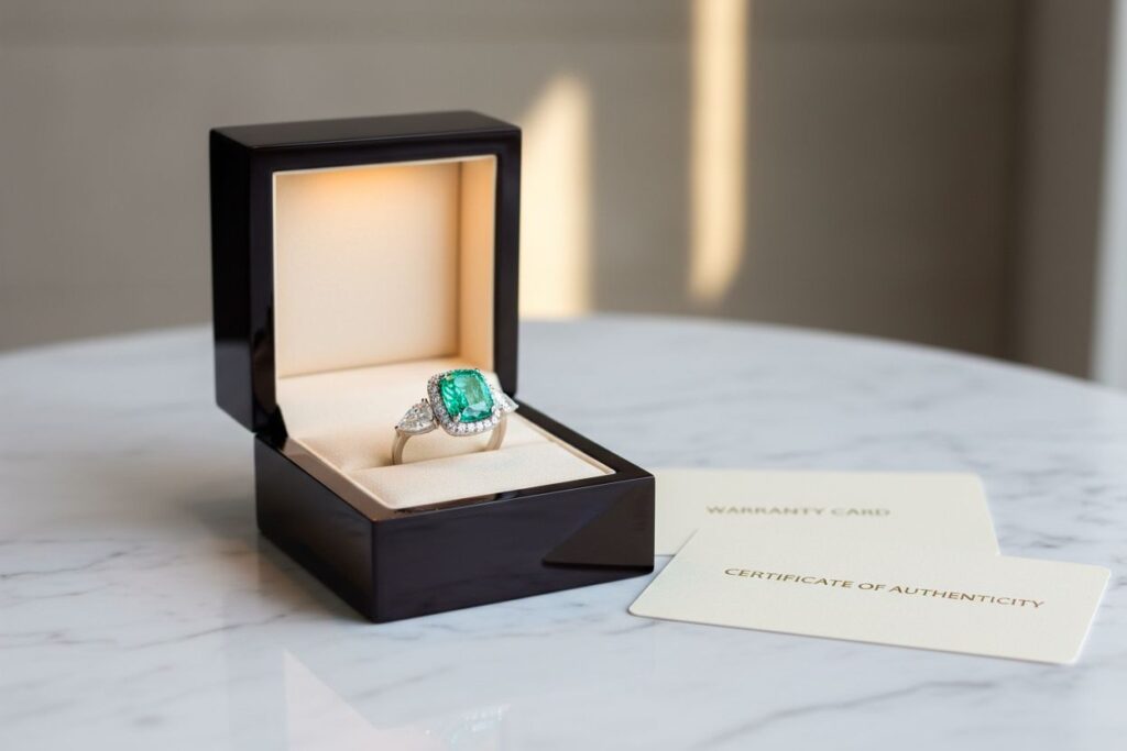 Quelle est la garantie offerte avec une bague Hermès ?