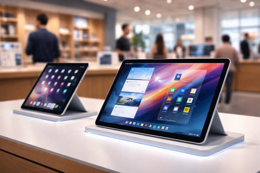 Choix matériel : quand une tablette tactile Microsoft dépasse l’iPad en boutique