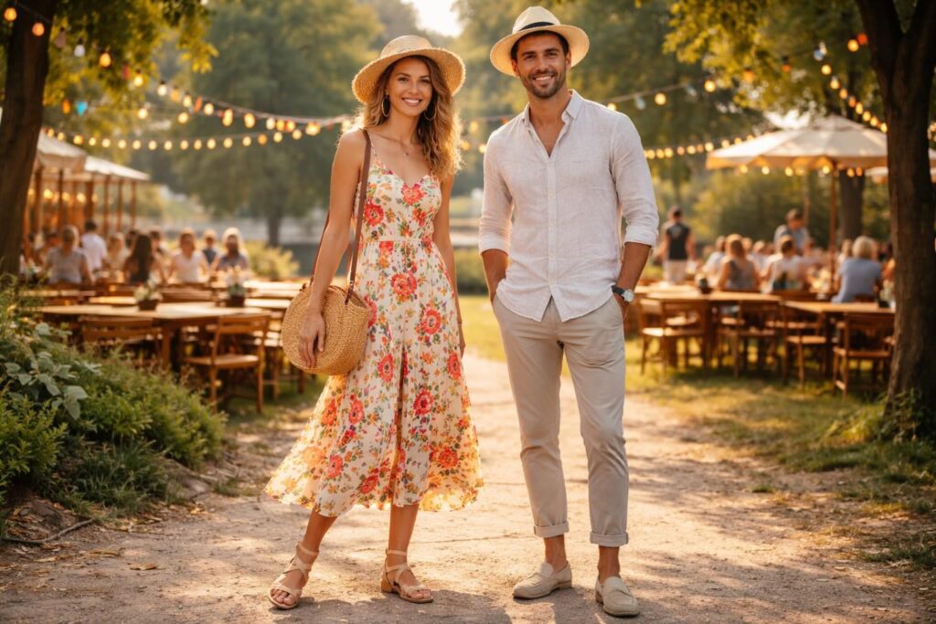 Habillement guinguette : guide des tenues pour femme et homme