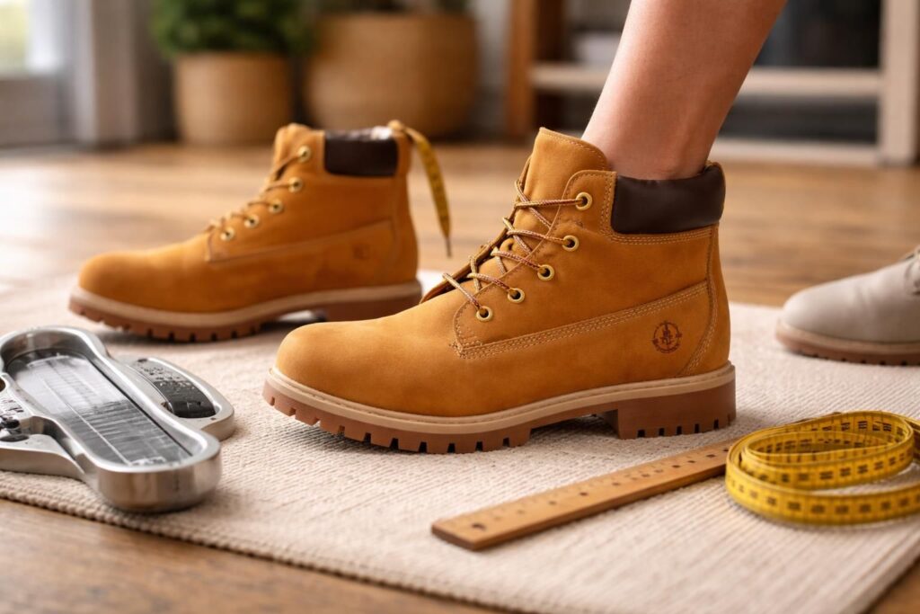 Timberland : comment choisir la taille de chaussure pour un maintien parfait
