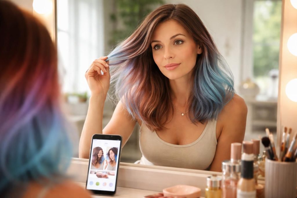 Application pour changer de couleur de cheveux : avis