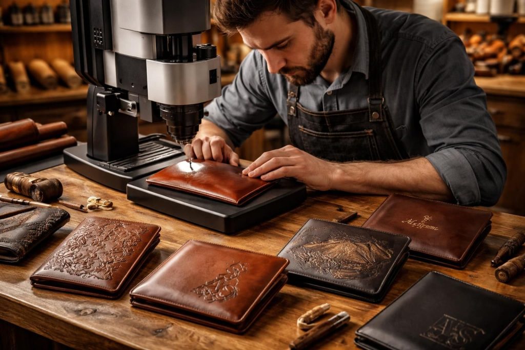 Comment choisir la meilleure technique de gravure sur portefeuille pour un rendu exceptionnel