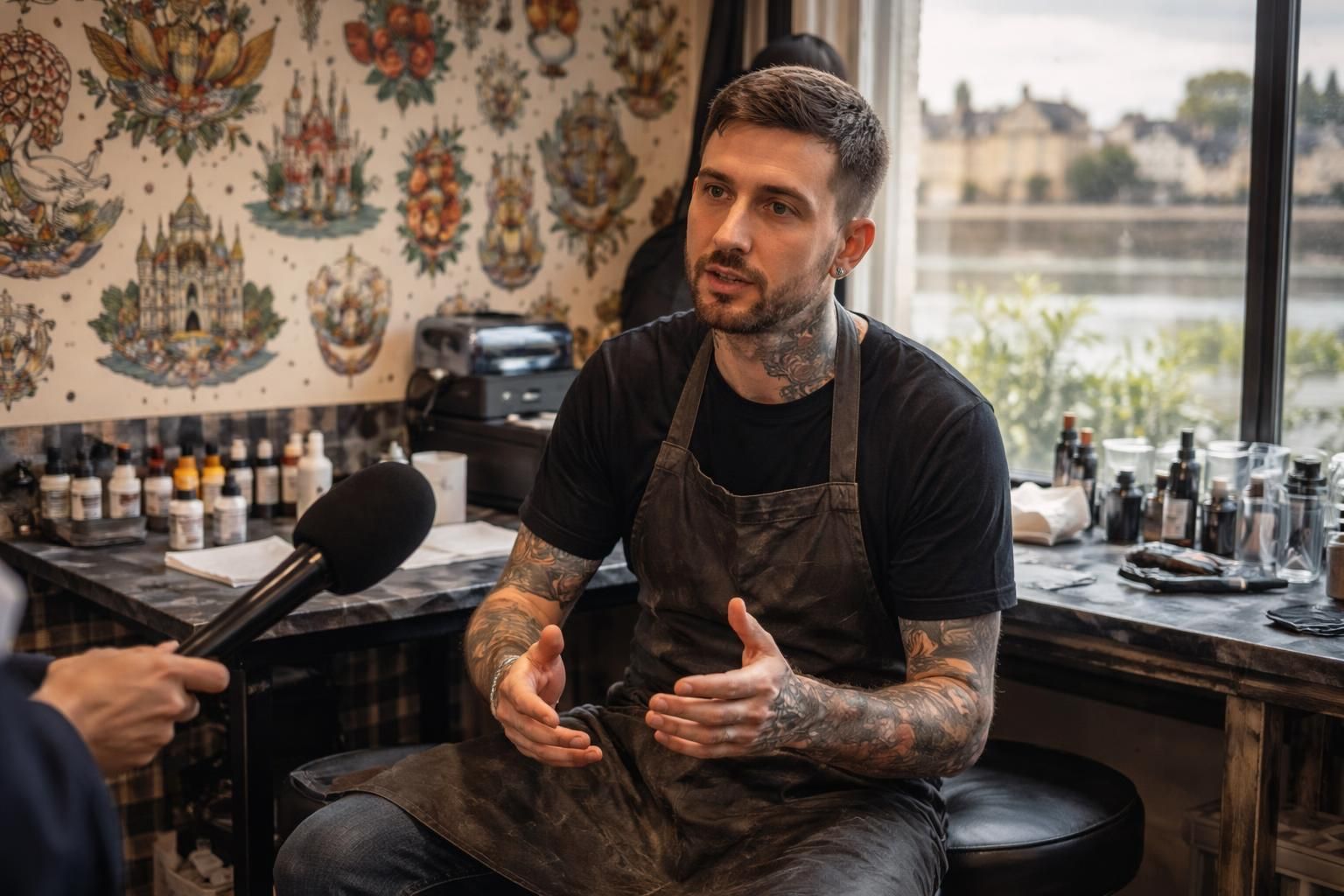 découvrez l'interview exclusive d'un tatoueur passionné à saumur, alliant art et profession dans un métier unique.