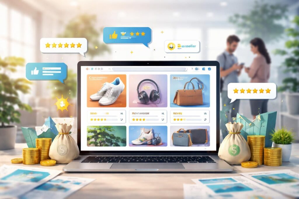 L&rsquo;impact des avis pour la place des tendances sur le commerce en ligne