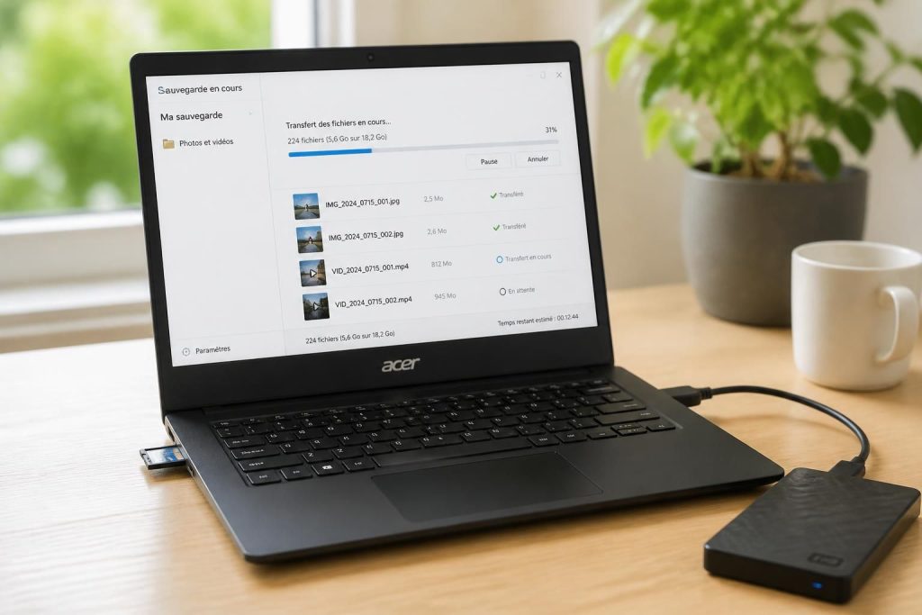 découvrez une méthode simple pour protéger vos photos et rushs en effectuant des backups sur votre pc portable acer, et sécurisez vos données précieuses facilement.
