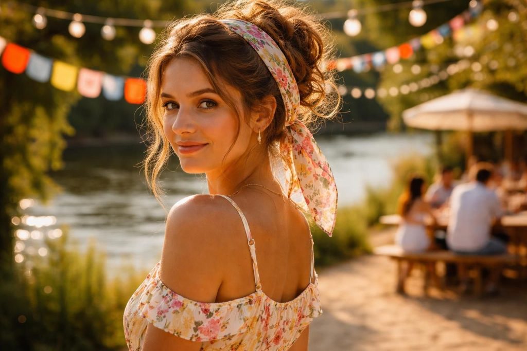 découvrez les coiffures guinguette pour femme, idéales pour un look d'été frais et élégant. évadez-vous avec des styles rétro et féminins qui subliment votre charme estival.